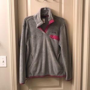 Patagonia Grey/Pink Pullover